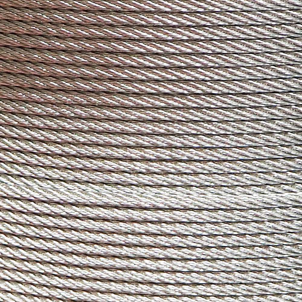Drahtseil verz. 7x7 - 4 mm