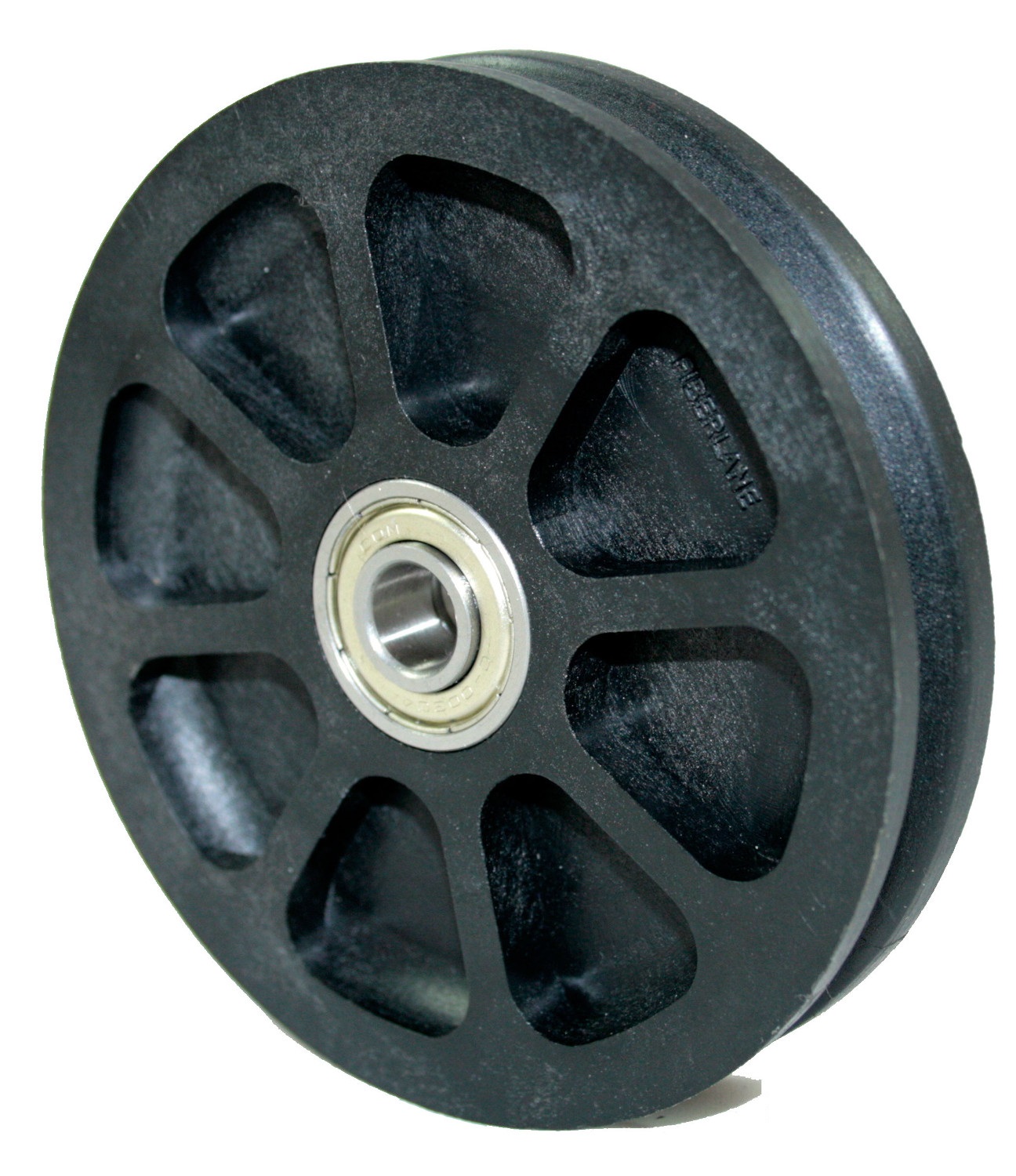 Cable pulley 100, double ball bearing for wires until 4 mm