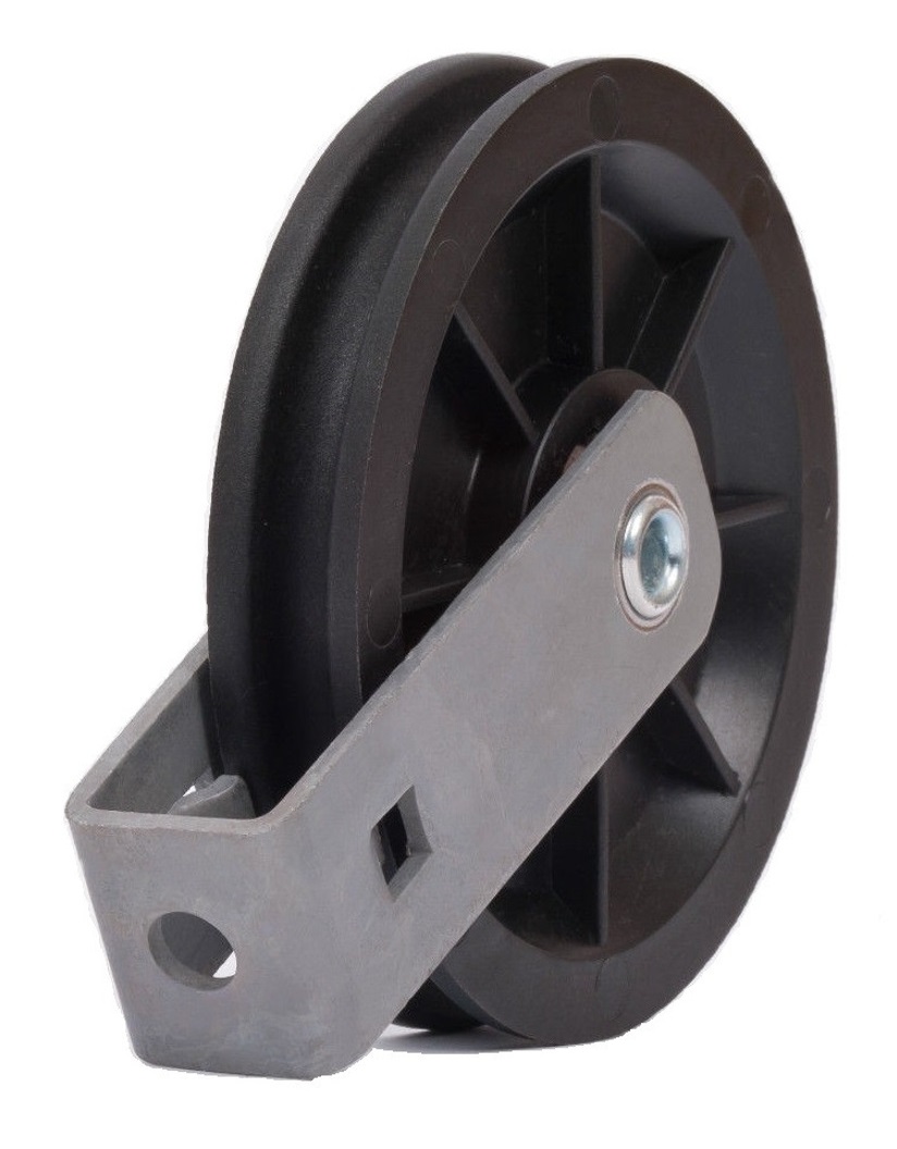 Cable pulley 90 with clamp - ball bearing