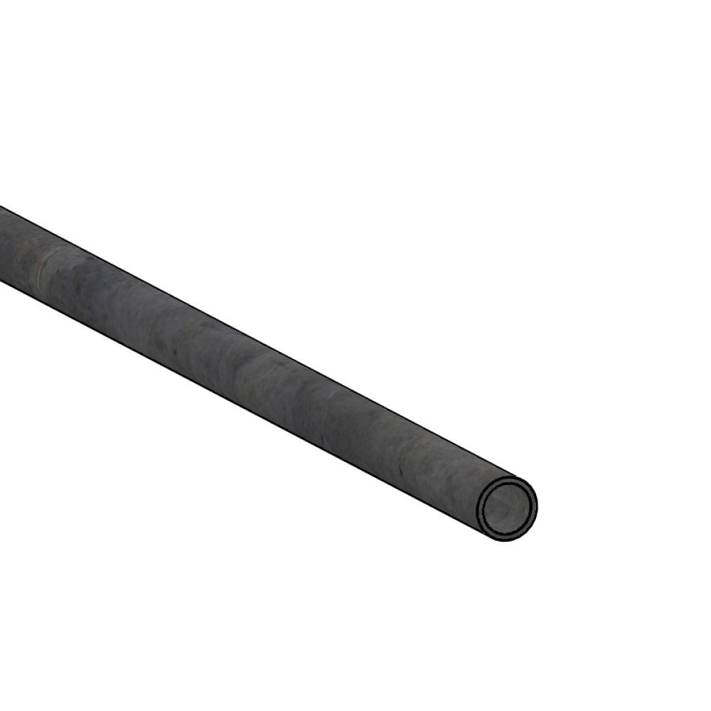 Stahlrohr verzinkt 1" ø33,5 mm/ 3,25mm / L=6,05 m