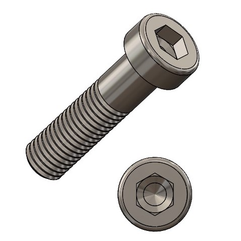 Hexagon bolts M 8 x 70 galv. ISO 4014 - PU = 100 pcs